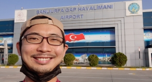 YouTuber Yoshi Enomoto Şanlıurfa'da