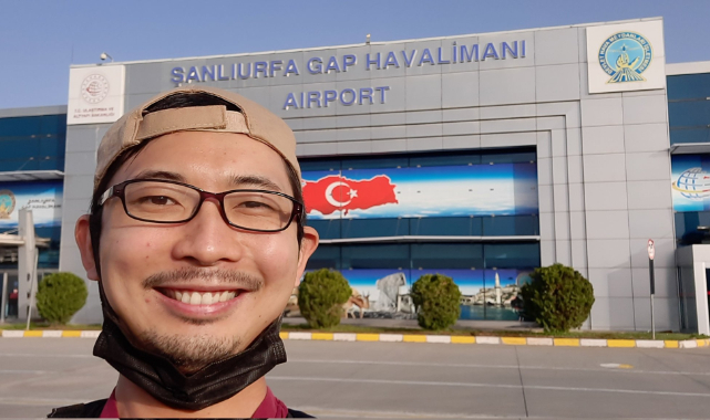 YouTuber Yoshi Enomoto Şanlıurfa'da