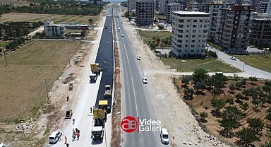 Buluntu Hoca Bulvarında 2. etap asfalt çalışması başladı