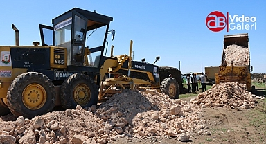 Büyükşehir’den Viranşehir’de yeni yol çalışması