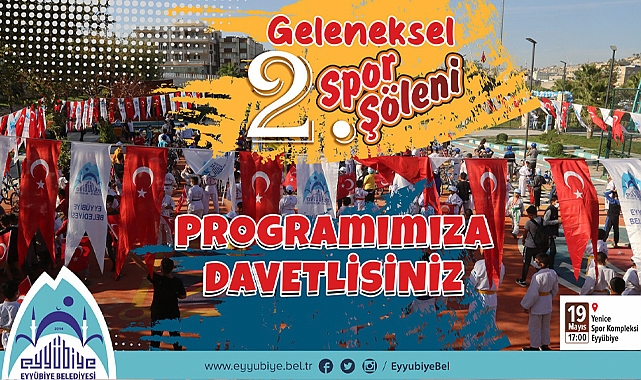 Eyyübiye Belediyesi’nden 19 Mayıs şöleni