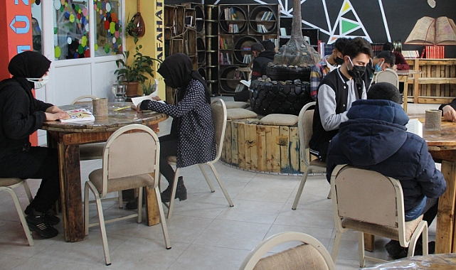 Geri dönüşüm ile 525 kütüphane kuruldu