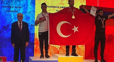 Haliliyeli sporcu Avrupa şampiyonu oldu