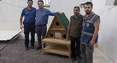 Karaköprü polis noktasında anlamlı hareket