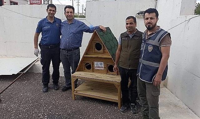 Karaköprü polis noktasında anlamlı hareket