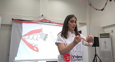 Özel bakım gerektiren bireyler için ağız ve diş bakımı eğitimi yapıldı