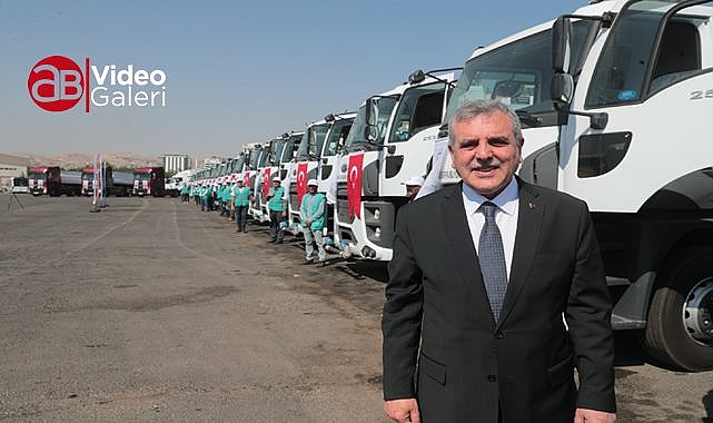 Şanlıurfa Büyükşehir Belediyesi araç filosunu güçlendirdi