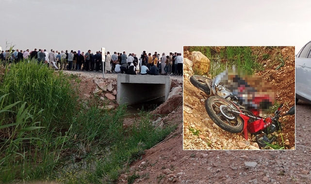 Şanlıurfa'da feci kaza: Motosiklet sürücüsü hayatını kaybetti