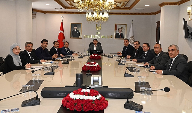 Şanlıurfa’da istihdama katkı sağlayacak zirve öncesi toplantı