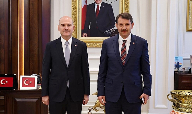 Şanlıurfa'ya atanan Vali Ayhan, Bakan Soylu'yu ziyaret etti