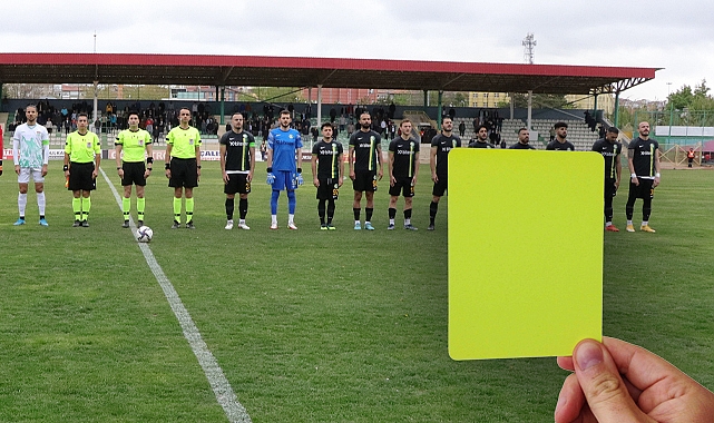 Şanlıurfaspor 'sarı' karttan disipline sevk edildi