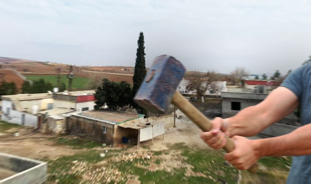 Suruç'ta bir çocuk babasını balyozla öldürdü