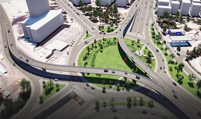 Urfa Büyükşehirden sürücülere Abide Kavşağı uyarısı