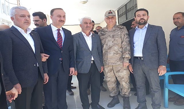 Vali Erin'den Yusuf Yücel'in ailesine baş sağlığı ziyareti