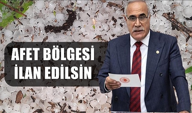 Vekil Aydınlık: Urfa afet bölgesi ilan edilmeli