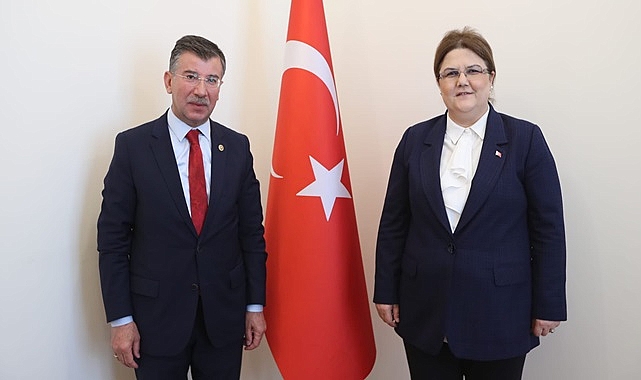 Vekil Cevheri o projeleri Bakan Yanık'a sundu