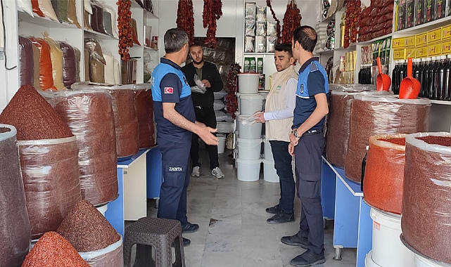 Viranşehir’de zabıta ekiplerinden denetim