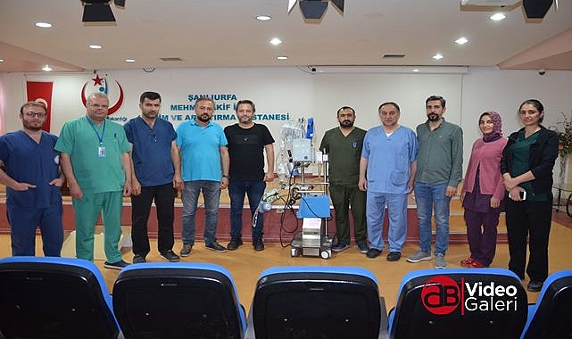 Yapay kalp ve akciğer destek makinesi (ECMO) eğitimi verildi