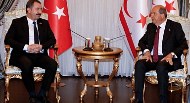 Başkan Baydilli'den Ersin Tatar'a ziyaret 