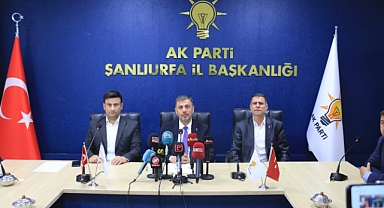 Başkan Kırıkçı Urfa'ya yapılacak projeleri açıkladı