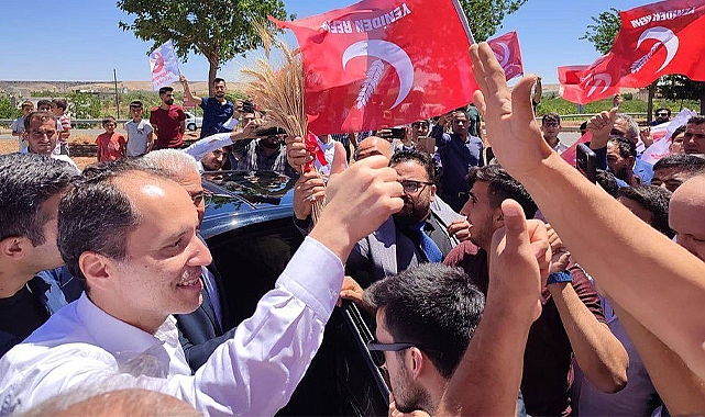 Erbakan Şanlıurfa'da böyle karşılandı