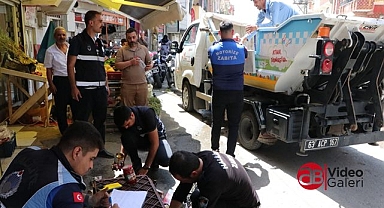 Haliliye’de tarihi geçmiş 59 bin gıda ürünü imha edildi 