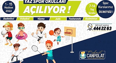 Haliliye'de Yaz Spor Okulları kayıtları başladı