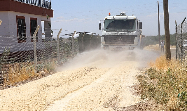 Karaköprü kırsalında çalışmalar devam ediyor
