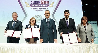 Meslek lisesi öğrencileri 50 bin adet ekmek üretecek