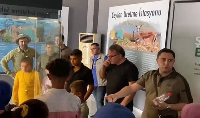 Öğrenciler, Kızılkuyu Yaban Hayatı Geliştirme sahasını gezdi