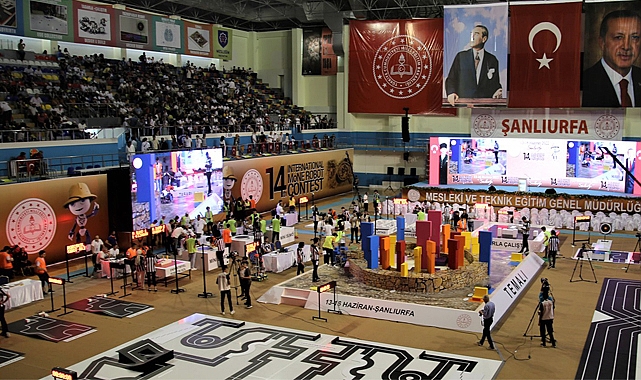 Şanlıurfa’da düzenlenen robot yarışması sona erdi