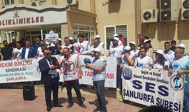 Şanlıurfa'da greve giden doktorlardan açıklama