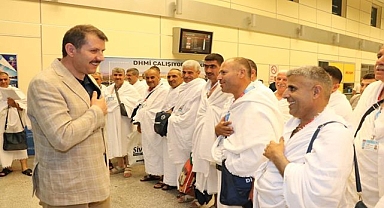 Şanlıurfa'da hacı kafilesi yola çıktı