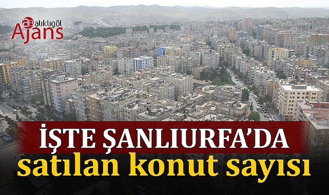 Şanlıurfa'da hangi ilçede kaç konut satıldı?