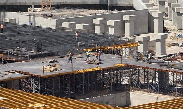 Şanlıurfa Şehir Hastanesi inşaatında son durum