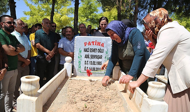 Şenyaşar ailesinin fertleri mezarları başında anıldı