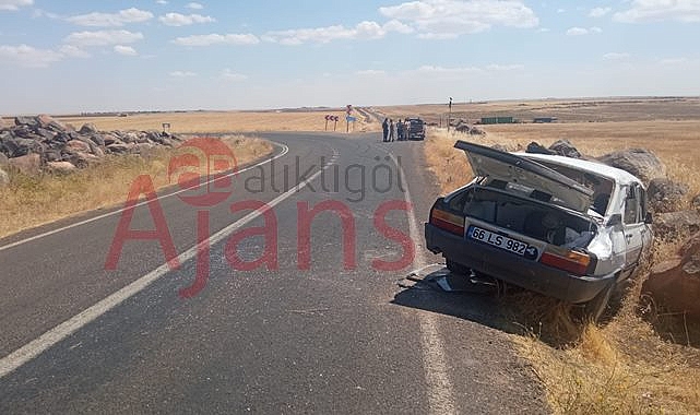 Siverek’te araç takla attı! 3’ü çocuk 7 yaralı