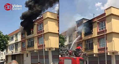 Siverek'te bir evde çıkan yangın paniğe neden oldu