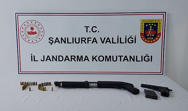 Suruç'ta silah ve uyuşturucu operasyonu yapıldı