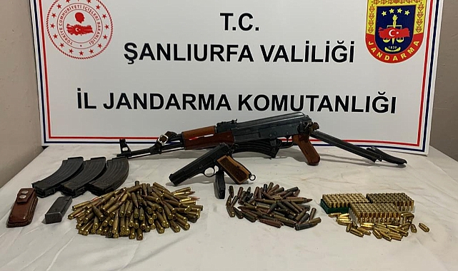 Urfa'nın ilçesinde silah operasyonu! 1 tutuklama