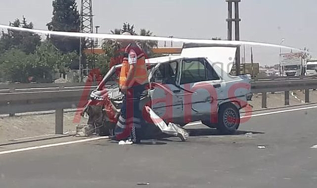 Viranşehir'de tır otomobile çarptı! Çok sayıda yaralı