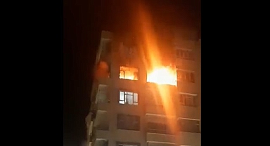 Bahçelievler mahallesinde büyük yangın!