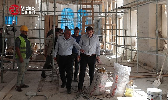 Başkan Beyazgül ve Vali Ayhan o projeleri inceledi