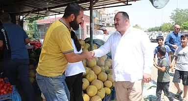Başkan Salih Ekinci esnafın bayramını kutladı