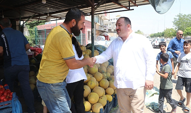 Başkan Salih Ekinci esnafın bayramını kutladı