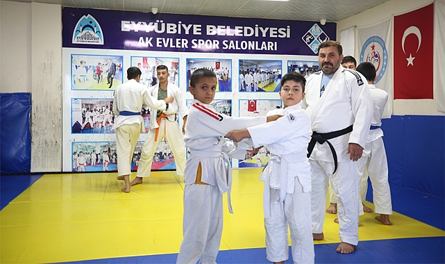 Eyyübiye’de dövüş sporlarına yoğun ilgi