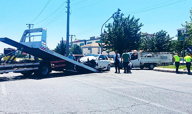 Haliliye’de kaza: Sürücü yaralandı