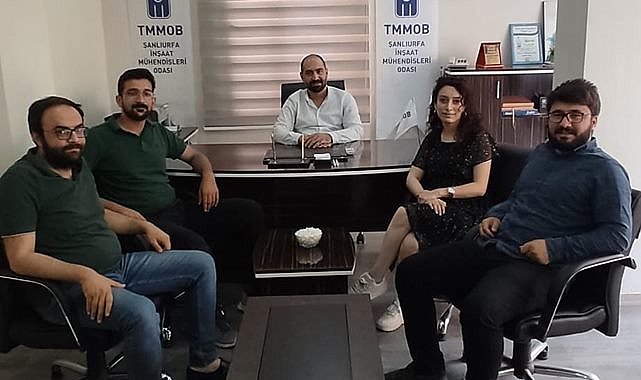 İnşaat Mühendisleri Odası Urfa temsilciliğine yeni atama