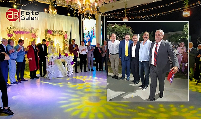 Oğlu evlenen vekil Aydınlık düğünde coştu