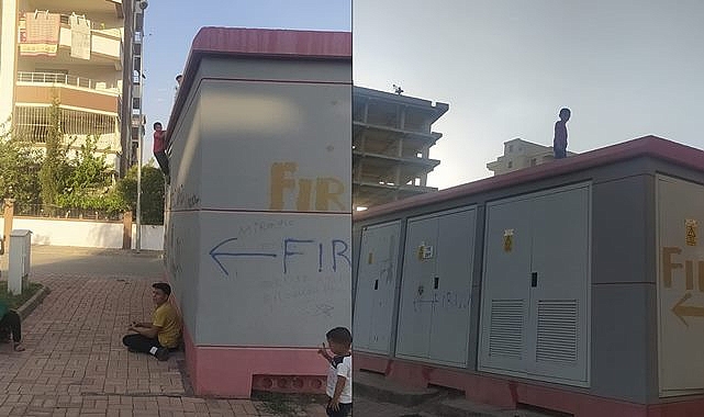 Parklara yerleştirilen trafolar tehlike saçıyor